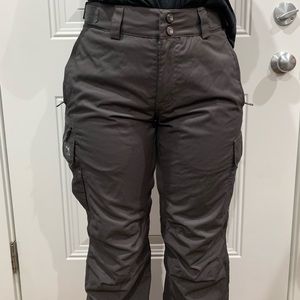 Helly Hansen Grey Snowpants, Adult Size Small